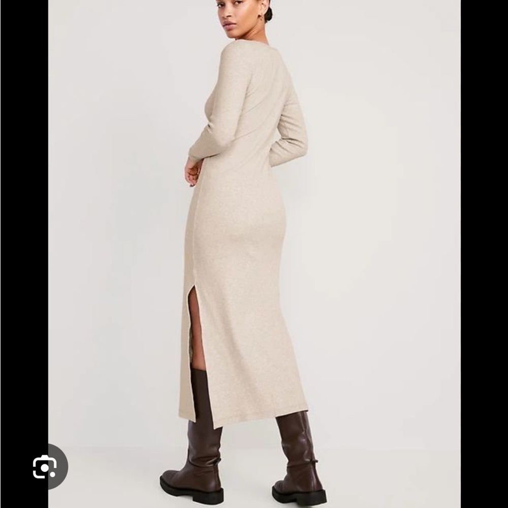 Old Navy rib knit maxi dress